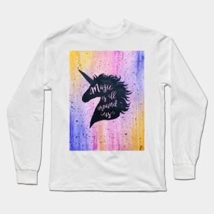 Unicorn Magic Long Sleeve T-Shirt